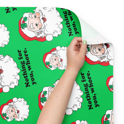 Nothing For You, Whore Wrapping Paper Sheets