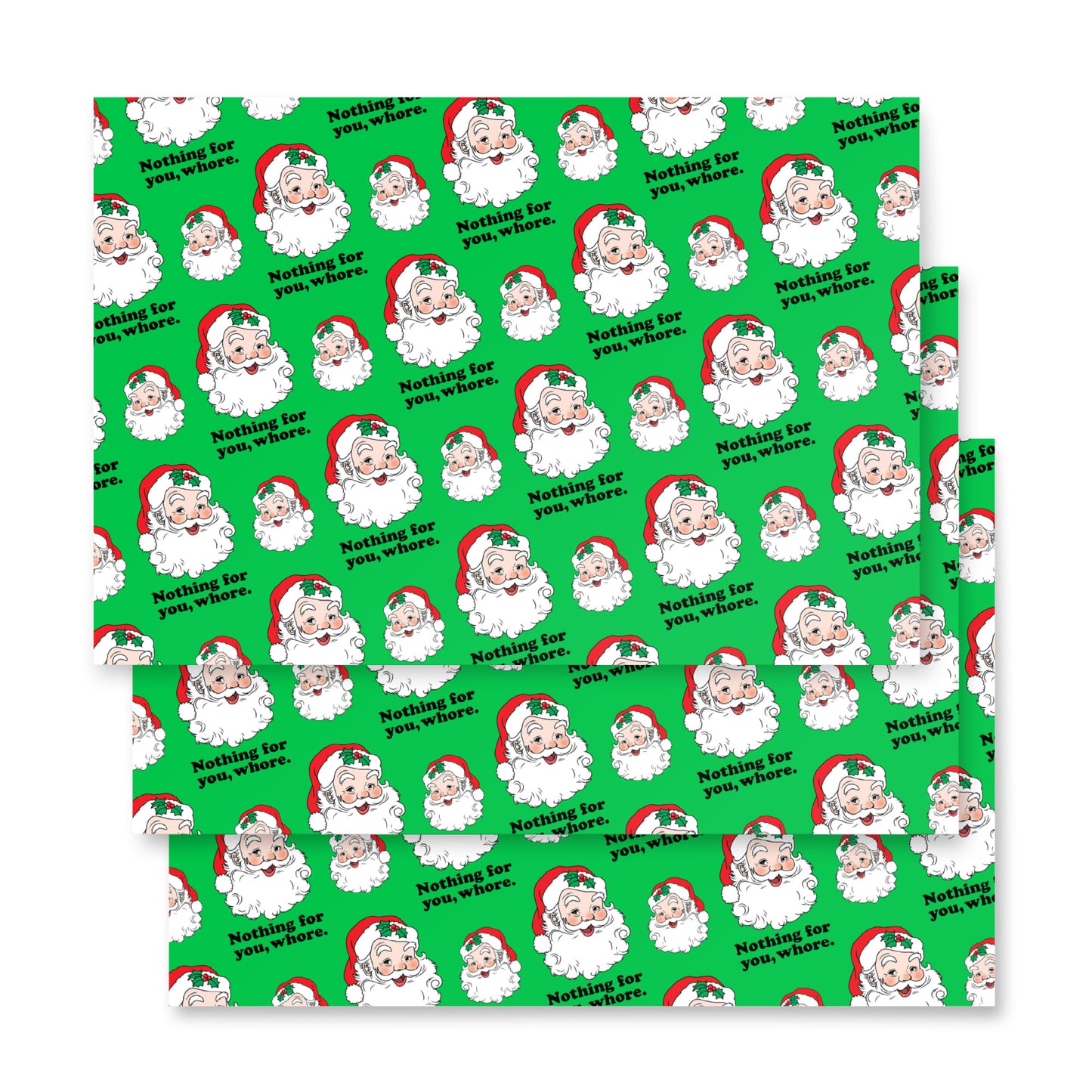 Nothing For You, Whore Wrapping Paper Sheets