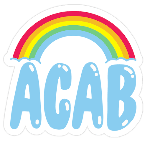 ACAB Die Cut Sticker