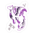 Ace Pride Dragon Die Cut Sticker