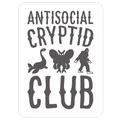 Antisocial Cryptid Club Die Cut Sticker