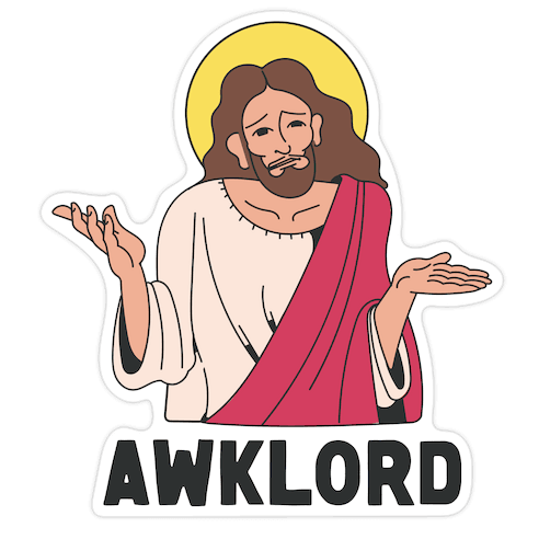 Awklord Die Cut Sticker