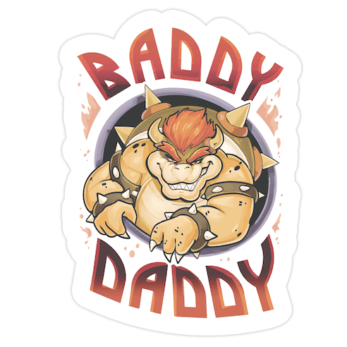 Baddy Daddy Die Cut Sticker