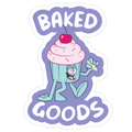 Baked Goods Die Cut Sticker