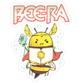 Bee-Ra Die Cut Sticker