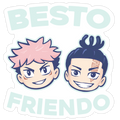 Besto Friendo Die Cut Sticker
