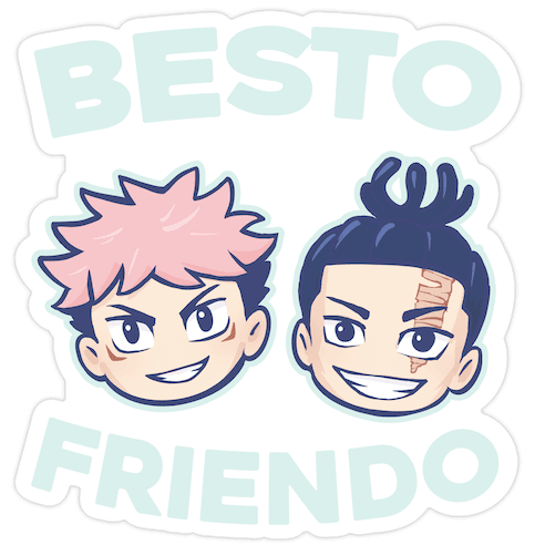 Besto Friendo Die Cut Sticker