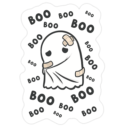 Boo Boos Die Cut Sticker