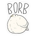 Borb Die Cut Sticker