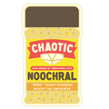 Chaotic Noochral (Chaotic Neutral Nutritional Yeast) Die Cut Sticker