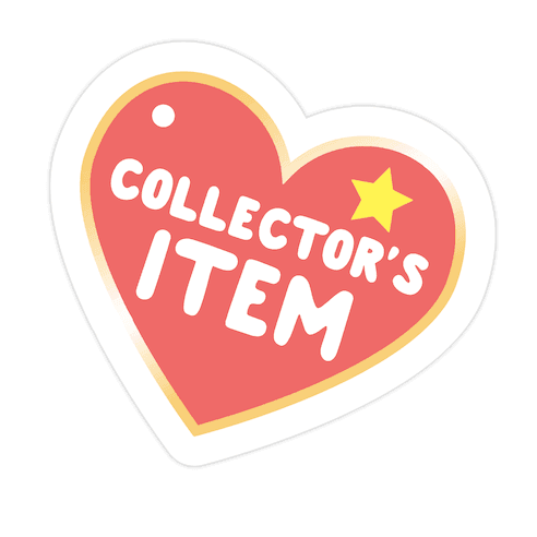 Collector's Item Toy Parody Die Cut Sticker