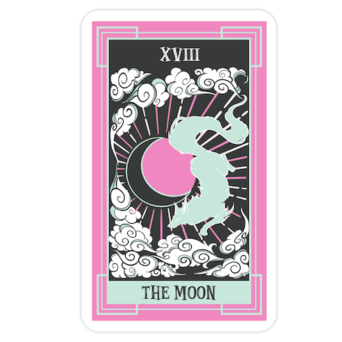 Creepy Cute Tarots: The Moon Die Cut Sticker