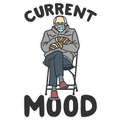Current Mood Sassy Bernie Sanders Die Cut Sticker