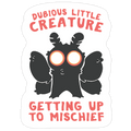 Dubious Little Creature Mothman Die Cut Sticker