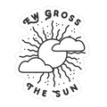 Ew Gross, The Sun Die Cut Sticker
