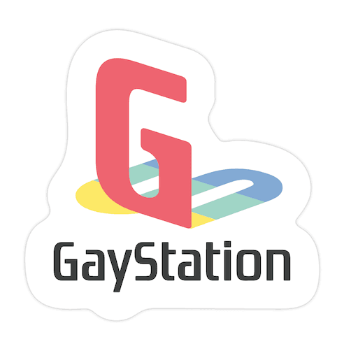 Gay Station Die Cut Sticker