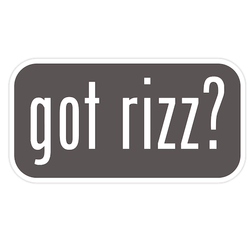 Got Rizz? Die Cut Sticker