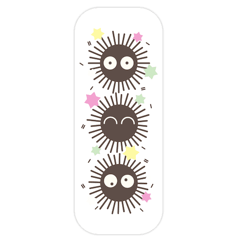 Happy Soot Sprites Die Cut Sticker