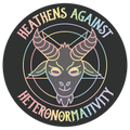 Heathens Against Heteronormativity Die Cut Sticker
