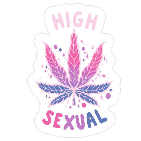 High Sexual Die Cut Sticker