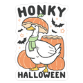 Honky Halloween Die Cut Sticker