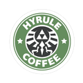 Hyrule Coffee Die Cut Sticker