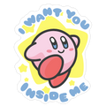 I Want You Inside Me Die Cut Sticker