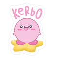 Kerbo Derpy Kirby Die Cut Sticker