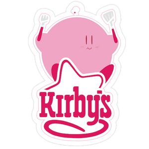 Kirby's Die Cut Sticker
