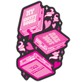 My Smutty Books Are Not Your Business Die Cut Sticker