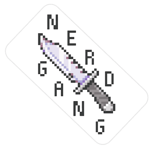 Nerd Gang Die Cut Sticker