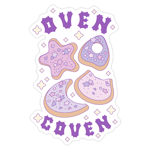 Oven Coven Die Cut Sticker