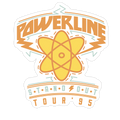 Powerline Tour Die Cut Sticker