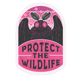 Protect the Wildlife (Mothman) Die Cut Sticker