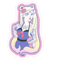 Punk Sailor Moon Die Cut Sticker