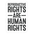 Reproductive Rights Are Human Rights Die Cut Sticker