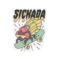 SICKada Cicada Die Cut Sticker