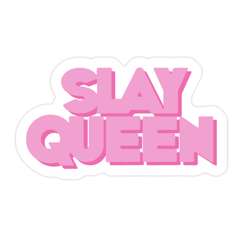 Slay Queen Die Cut Sticker