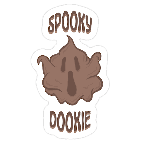 Spooky Dookie Die Cut Sticker