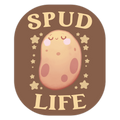 Spud Life Die Cut Sticker