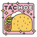 Tac Hoe Die Cut Sticker