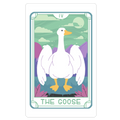 The Goose Tarot Die Cut Sticker