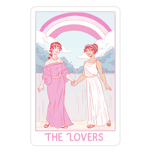 The Lovers - Sappho Die Cut Sticker