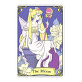 The Moon Tarot Die Cut Sticker