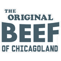 The Original Beef of Chicagoland Die Cut Sticker