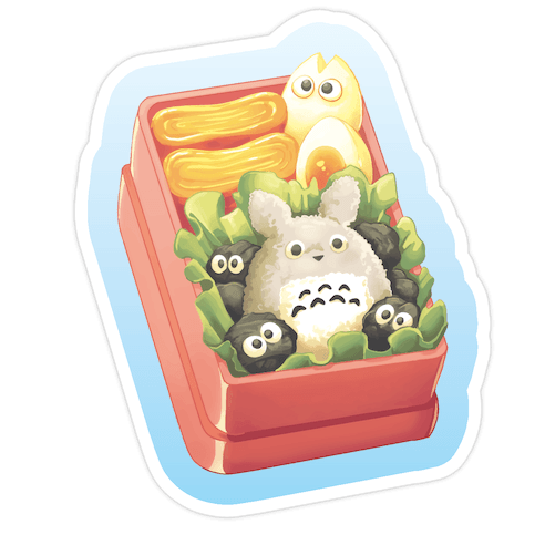 Totoro Bento Die Cut Sticker