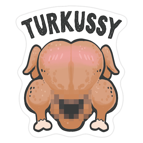 Turkussy [censored] Die Cut Sticker