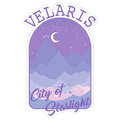 Velaris City of Starlight Die Cut Sticker