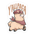 Y'allpaca Die Cut Sticker