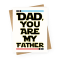 Dad, You Are My Father Greeting Card